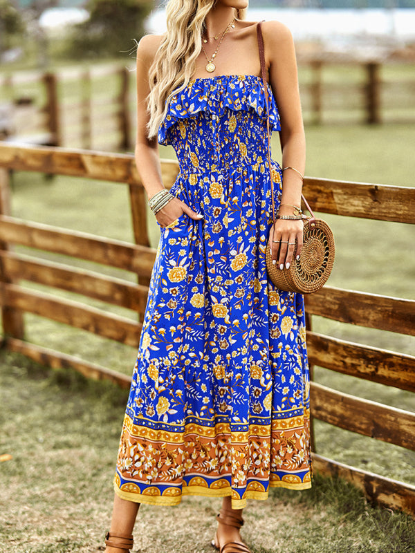 Aurora Bohemian Casual Vacation Long Dress